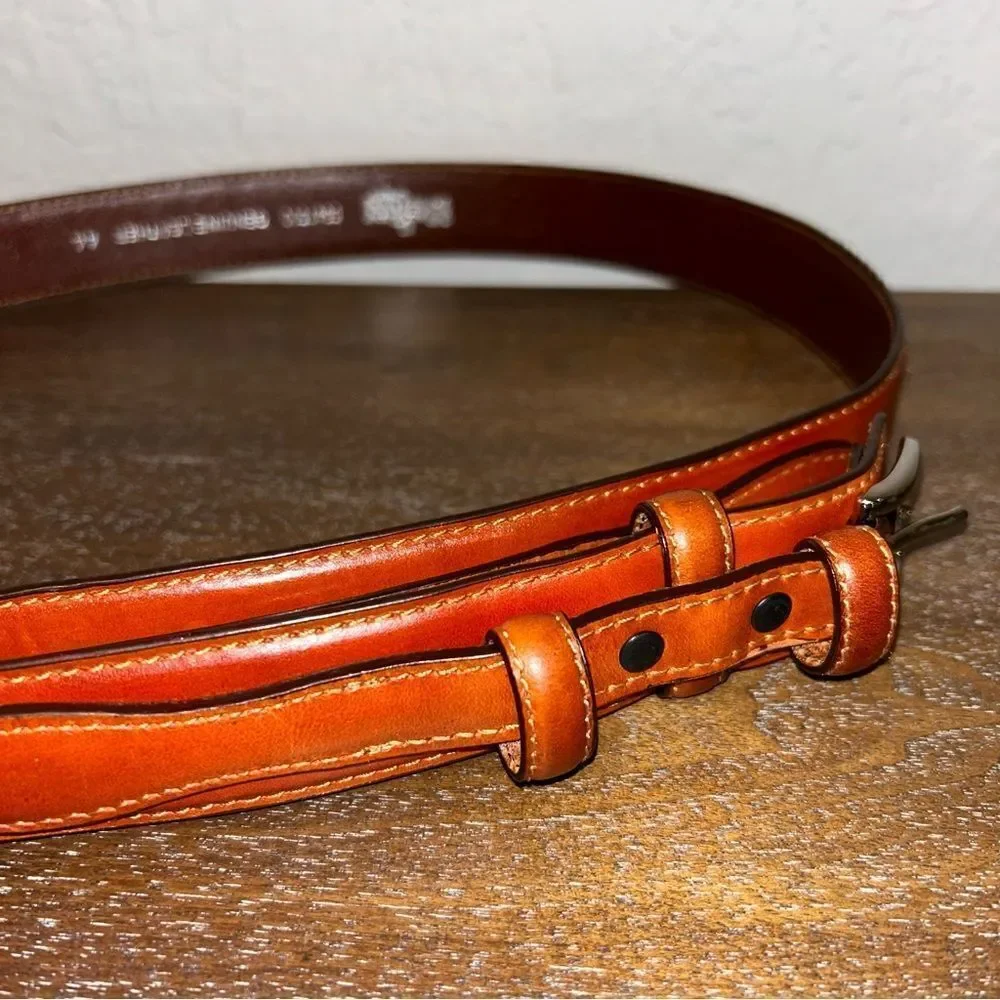 Belts.com Leather Buckle Belt
